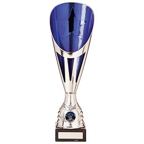 Blue Silver Rising Stars Deluxe Cup 335mm