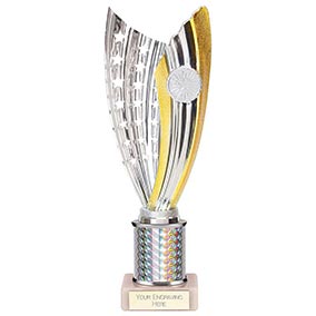 Silver Super Glamstar Trophy 265mm
