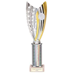 Silver Super Glamstar Trophy 315mm