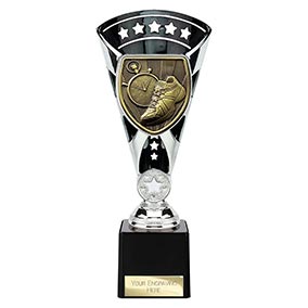 Black & Silver Cobra Star Running Cup 230mm