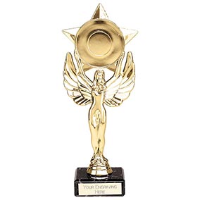 Gold Victory Star Trophy 210mm