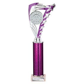 Purple Super Frenzy Trophy 340mm