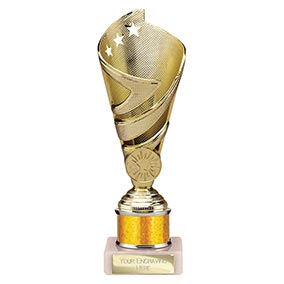 Gold Super Hurricane Trophy 200mm