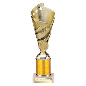 Gold Super Hurricane Trophy 250mm