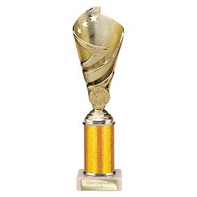Gold Super Hurricane Trophy 275mm