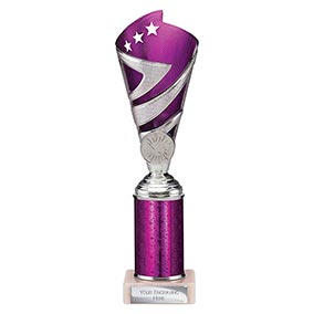 Purple Super Hurricane Trophy 250mm