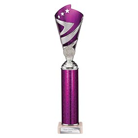 Purple Super Hurricane Trophy 325mm