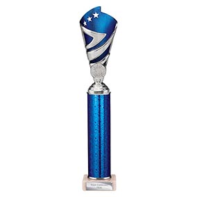 Blue Super Hurricane Trophy 350mm