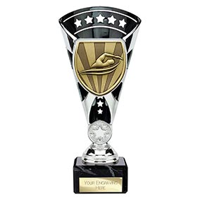 Black & Silver Cobra Star Swimming Cup 210mm