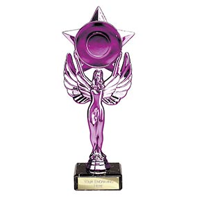 Purple Victory Star Trophy 210mm