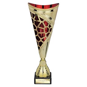 Red Vivid Cup Trophy 340mm