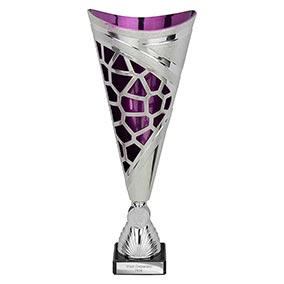 Purple Vivid Cup Trophy 320mm