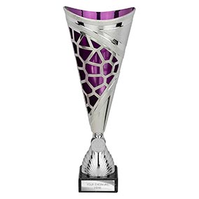 Purple Vivid Cup Trophy 340mm