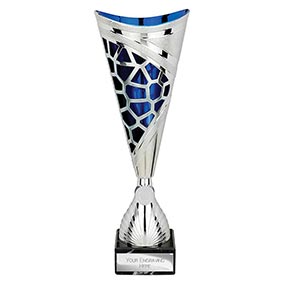 Blue Vivid Cup Trophy 365mm
