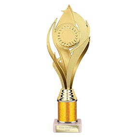 Gold Super Volcano Trophy 285mm