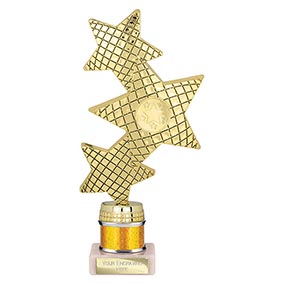 Gold Trinity Super Star Trophy 215mm