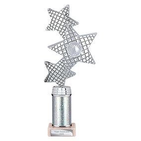 Silver Trinity Super Star Trophy 265mm