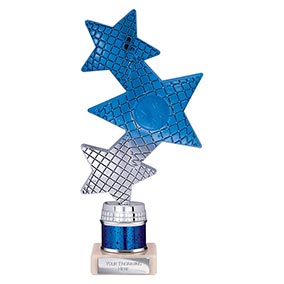 Blue Trinity Super Star Trophy 215mm