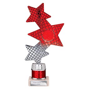 Red Trinity Super Star Trophy 215mm