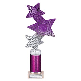 Purple Trinity Super Star Trophy 265mm