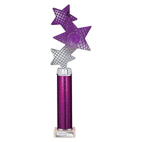 Purple Trinity Super Star Trophy 365mm