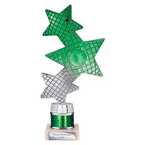 Green Trinity Super Star Trophy 215mm