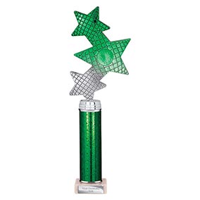 Green Trinity Super Star Trophy 340mm