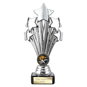 Silver 5 Star Trophy 190mm