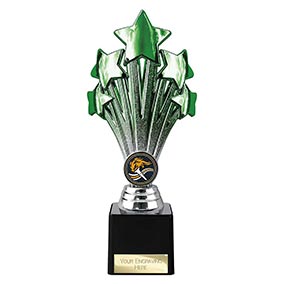 Green 5 Star Trophy 220mm