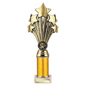 Gold Super 5 Star Trophy 265mm