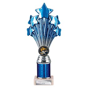 Blue Super 5 Star Trophy 240mm