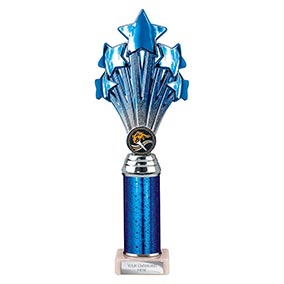 Blue Super 5 Star Trophy 290mm