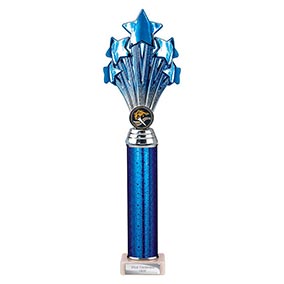 Blue Super 5 Star Trophy 365mm