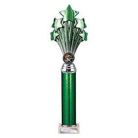 Green Super 5 Star Trophy 365mm