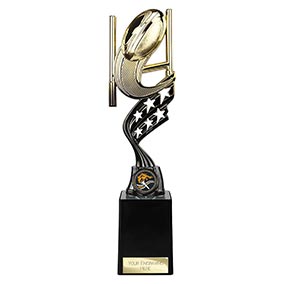 Innov8 Gold Rugby Trophy 275mm