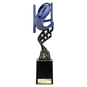 Innov8 Blue Rugby Trophy 275mm