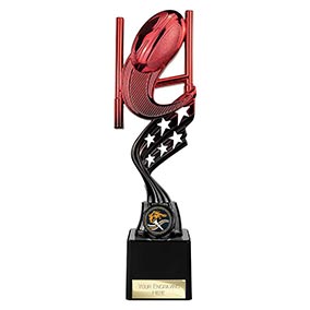 Innov8 Red Rugby Trophy 250mm