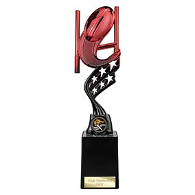 Innov8 Red Rugby Trophy 275mm