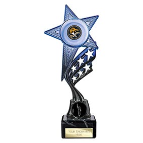 Blue Innov8 Star Trophy 230mm