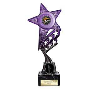 Purple Innov8 Star Trophy 230mm