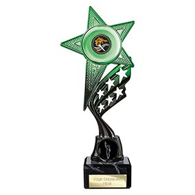 Green Innov8 Star Trophy 230mm