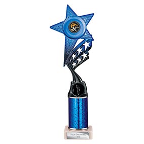 Blue Innov8 Superstar Trophy 300mm