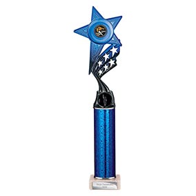 Blue Innov8 Superstar Trophy 375mm