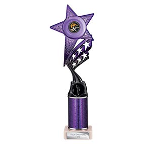 Purple Innov8 Superstar Trophy 300mm