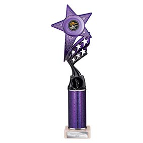 Purple Innov8 Superstar Trophy 325mm
