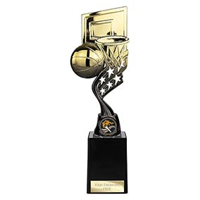 Innov8 Gold Basketball Trophy 250mm