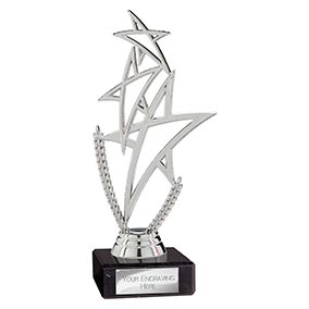 Silver Rising Star Trophy 180mm