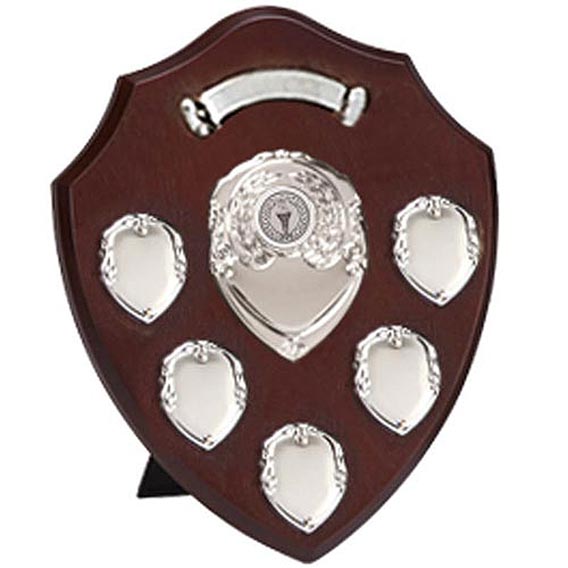 8in Triumph Annual 5 Silver Shield