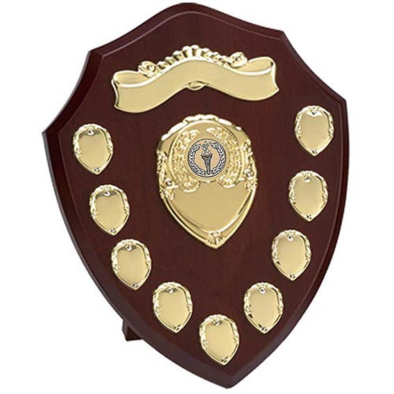 12in Triumph Annual 9 Gold Shield