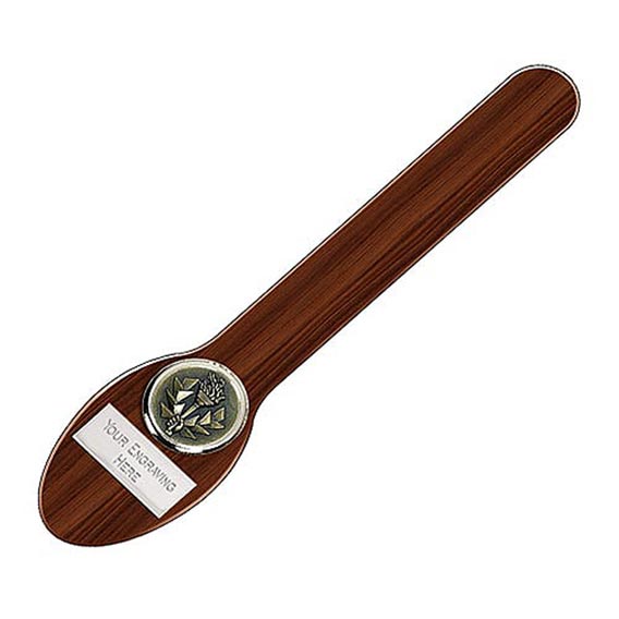 Engraved Wooden Spoon Award 8in